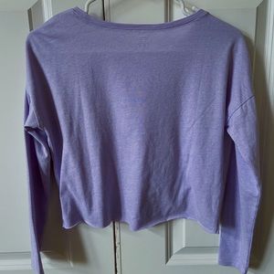 cropped long sleeve
